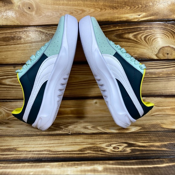 NEW Puma California Big Logo Mint Green Sneakers - Picture 6 of 8